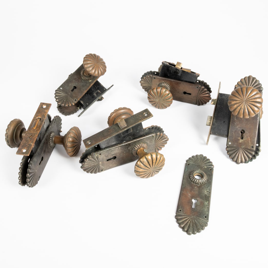 Antique Bronze and Metal Door Knobs (1 of 6)
