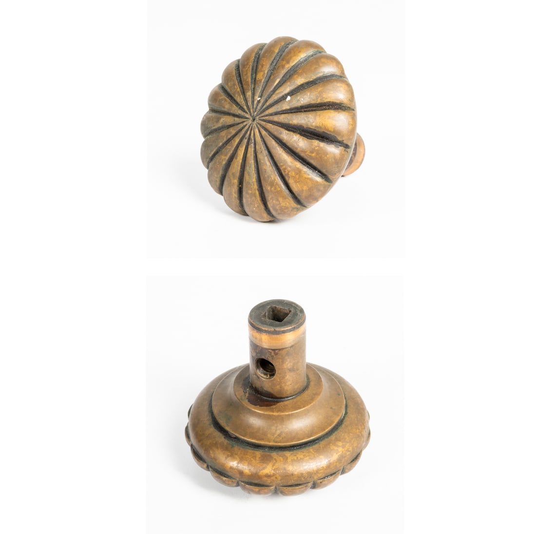 Antique Bronze and Metal Door Knobs - 4