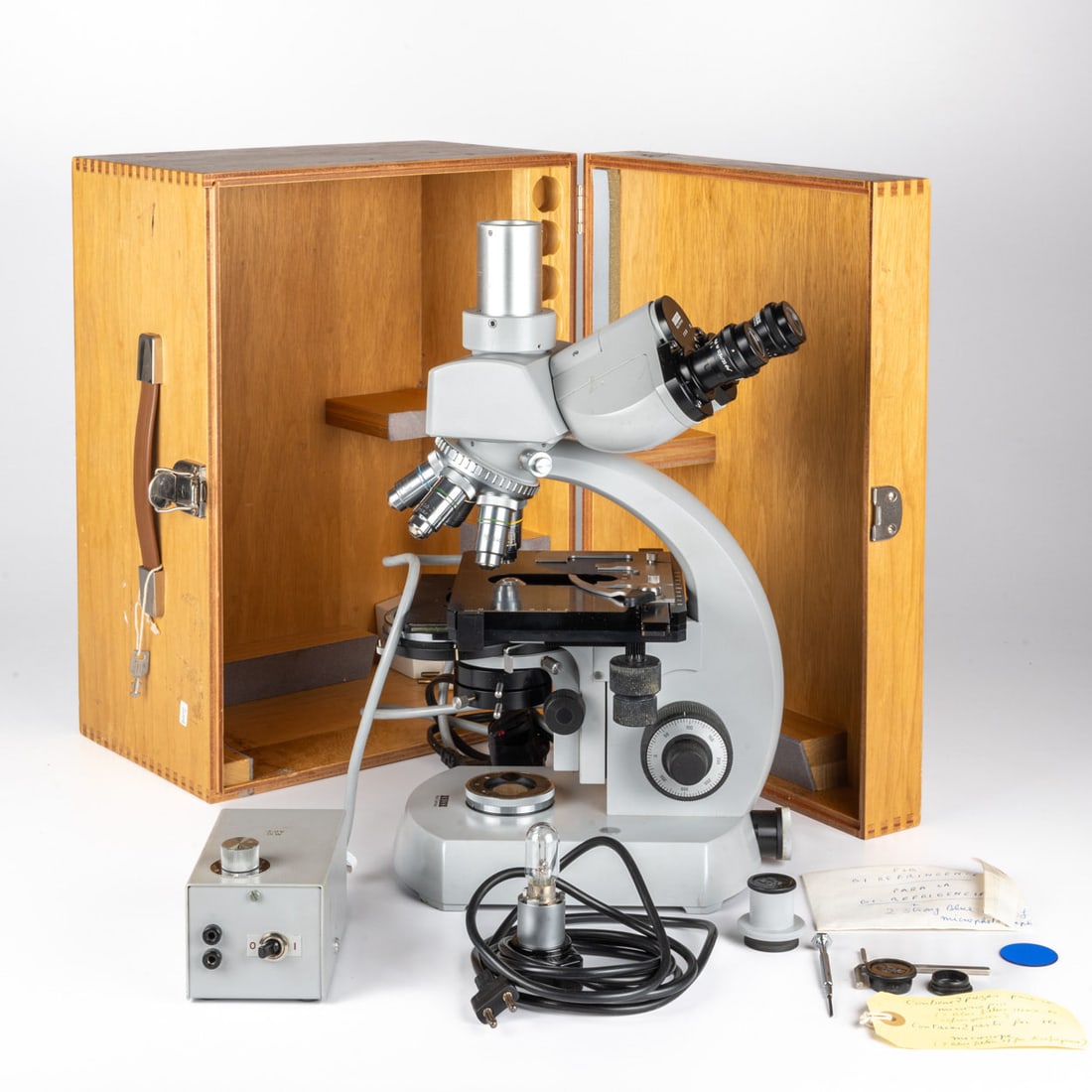 Carl Zeiss Binocular Research Microscope (1 of 11)