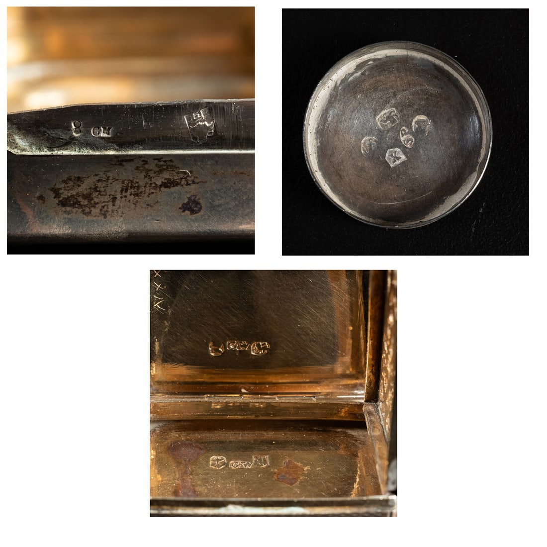 Five Sterling Silver Objets de Vertu - 2