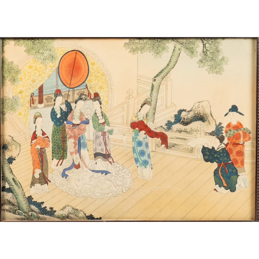 Three Chinese Colored Lithographs - 4