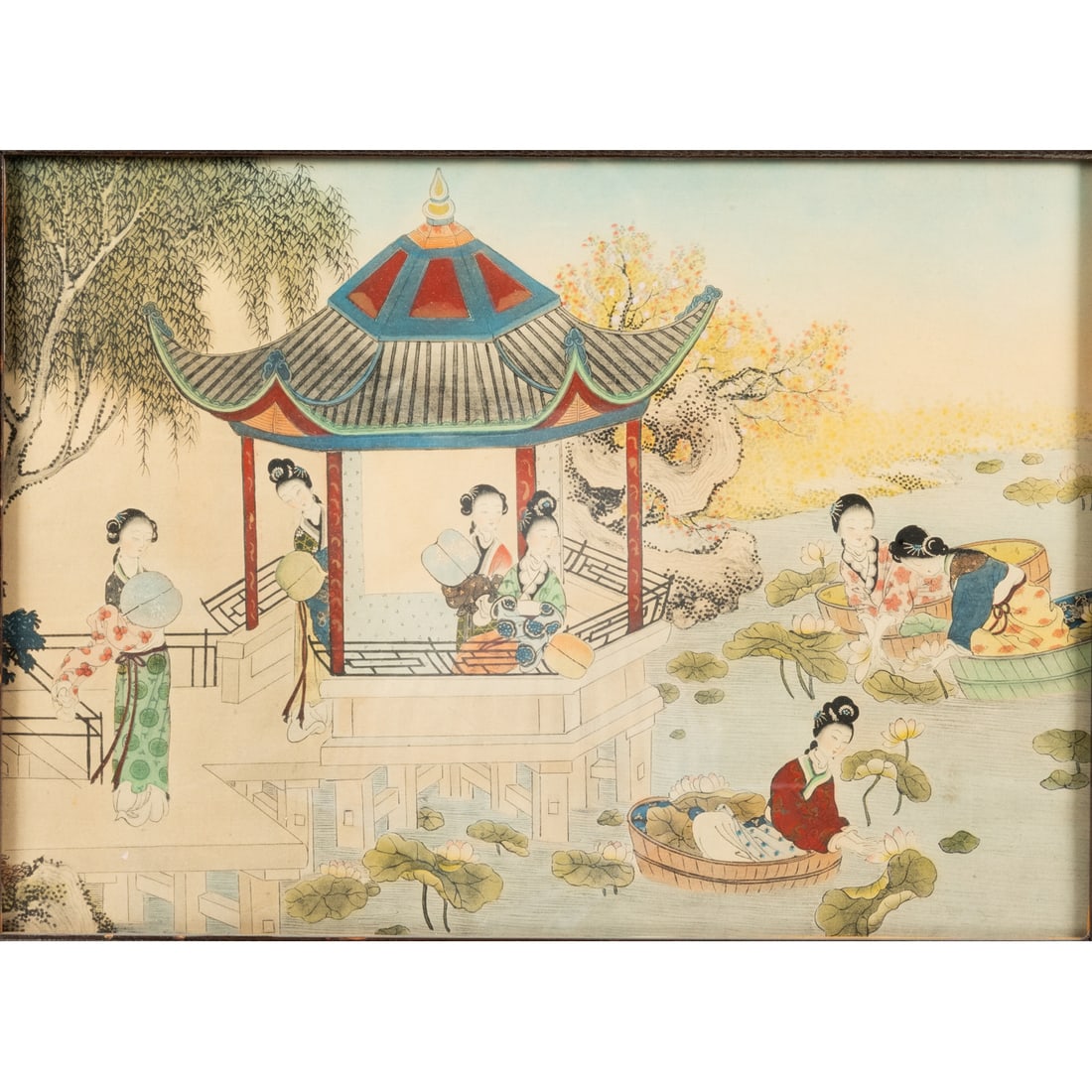 Three Chinese Colored Lithographs - 5