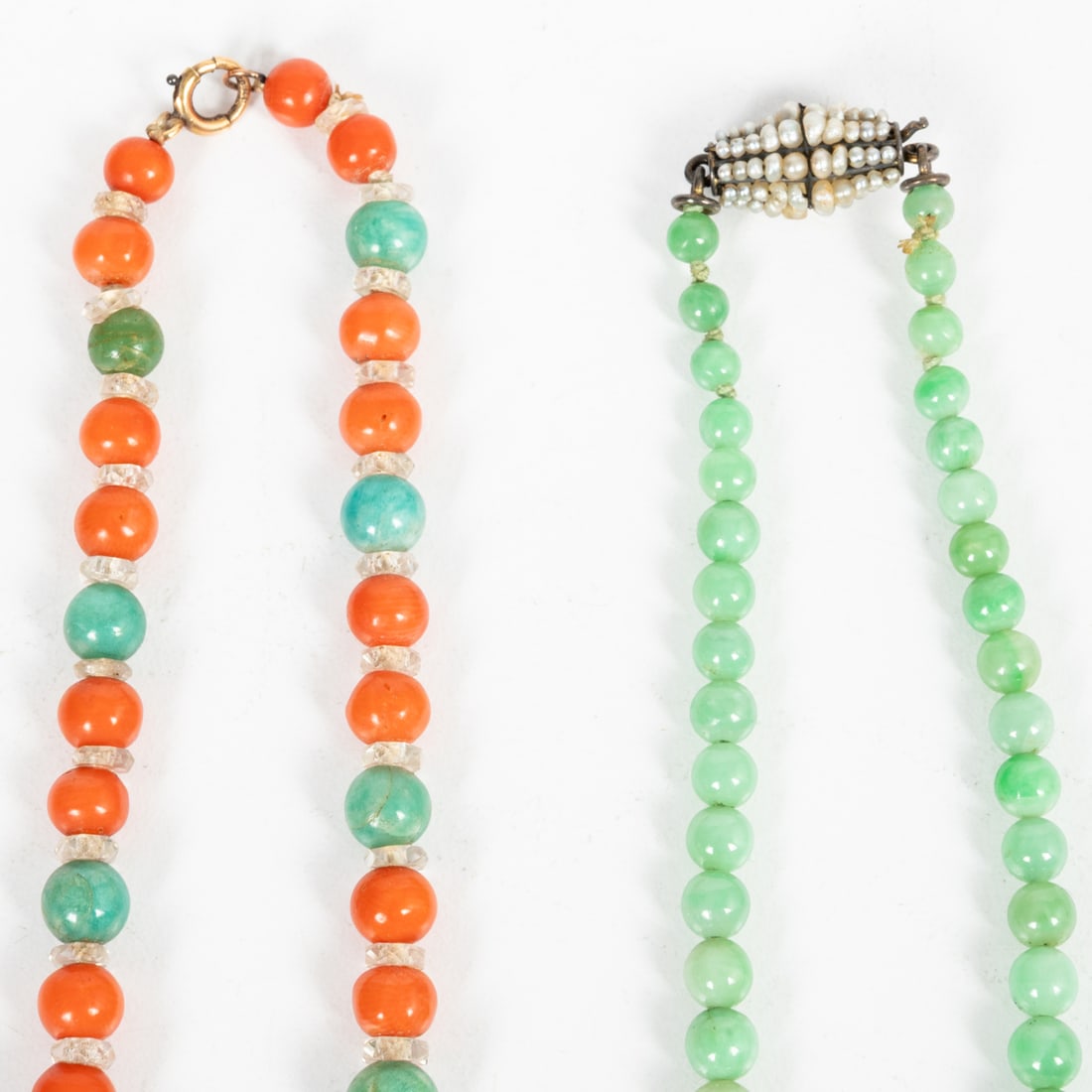 Two Jade Bead Necklaces - 4