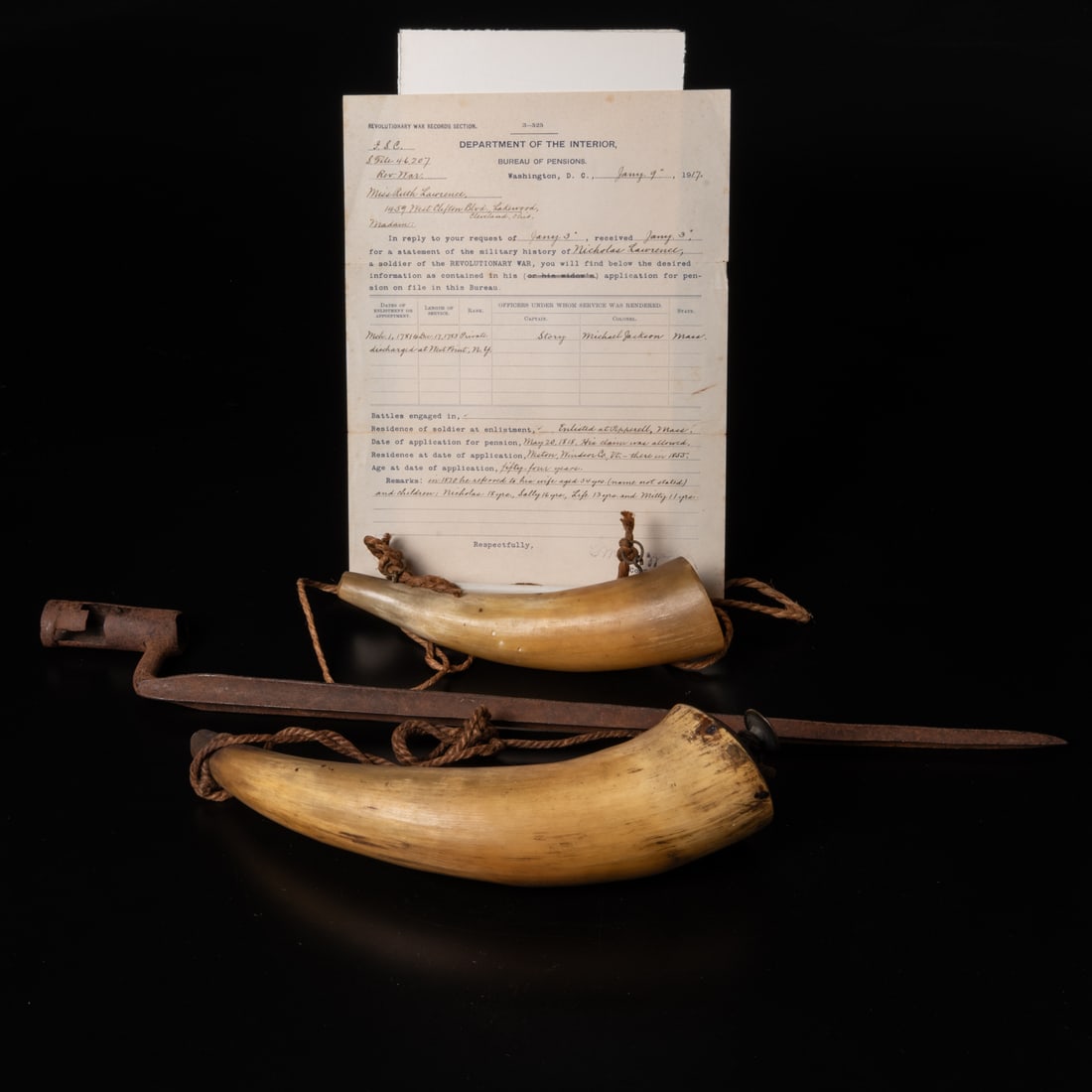 A Revolutionary War Socket Bayonet (1 of 7)