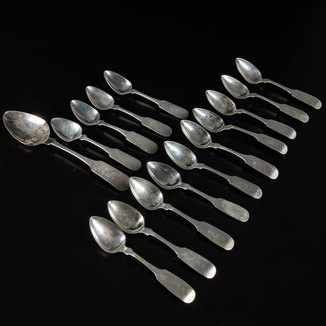 15 American Coin Silver Spoons (1 of 6)