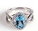 A Frederic Sage 18kt. White Gold, Aquamarine and