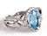 A Frederic Sage 18kt. White Gold, Aquamarine and - 2