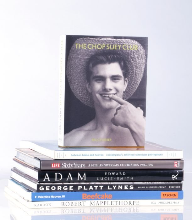 A Collection of Seven Books Pertaining to Photography,: A Collection of Seven Books Pertaining to Photography, 20th Century, Including The Chop Suey Club by Bruce Weber.