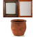 An Early Pennsylvania Redware Crock, 19th Century,
