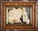 A Miscellaneous Collection of Framed Decorative Items, - 6