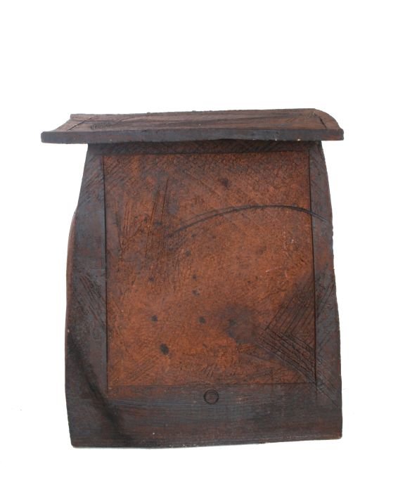 George Roby (20th Century) End Table, 1974, Ceramic,: George Roby (20th Century) End Table, 1974, Ceramic, Initialed in the interior. Dimensions: h: 21 x w: 18 x d: 18 in. Provenance: The Collection of Boake and Marian Sells.