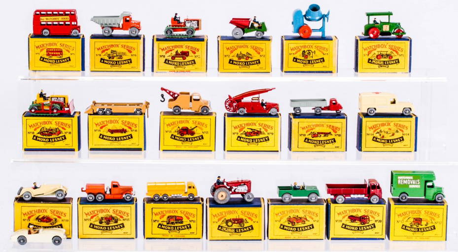 A Collection Of Twenty Matchbox By Moko Lesney I 75s