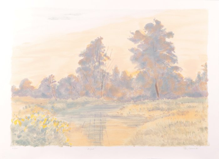 Ray Ciarrochi (20th Century) August, Lithograph in (1 of 5)