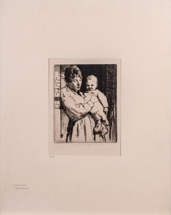 William Lee Hankey (1869-1952) L'enfant s'amuse, (1 of 3)