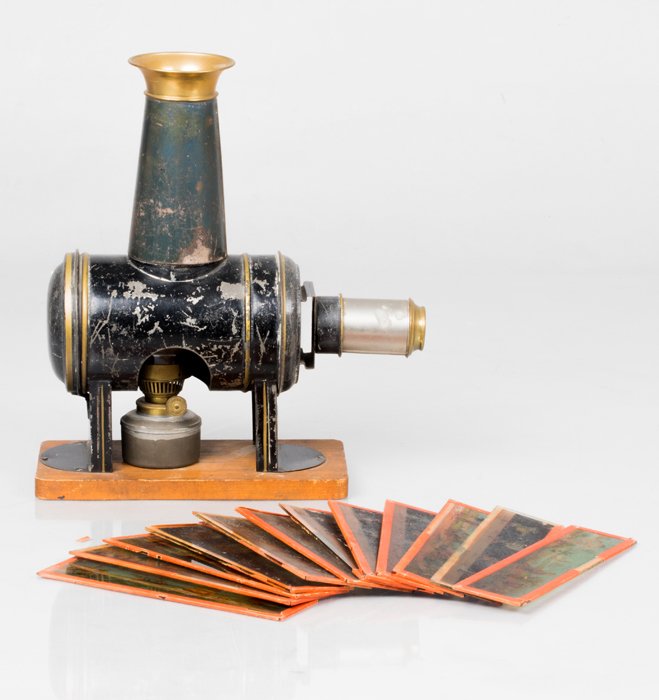 An Ernest Plank Company #11 Magic Lantern, 19th (1 of 6)