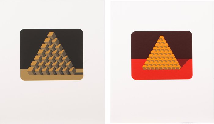 Marko Spalatin (b. 1945) Nautica XI and VI, Screenprint: Marko Spalatin (b. 1945) Nautica XI and VI, Screenprint in colors, Both signed, titled and numbered 7/80 in pencil lower margin. H: 30 W: 25 The Collection of Stanley Yulish.