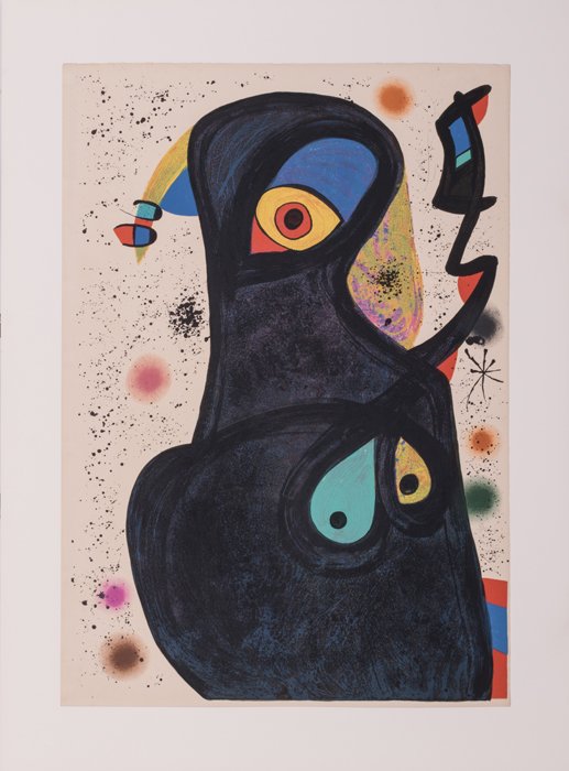 Joan Miro (1893-1983) Vladimir, 1975, Lithograph in (1 of 8)