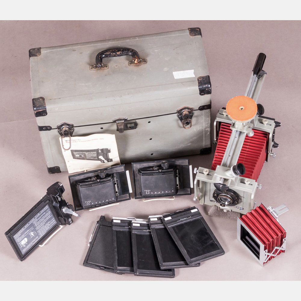 A 4x5 Inch Graphic View Camera With Compur Shutter and (1 of 10)