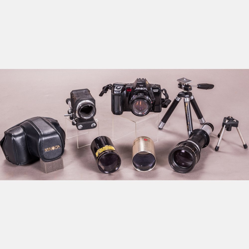 A Group of Photographic Equipment, Mid-20th Century. (1 of 3)