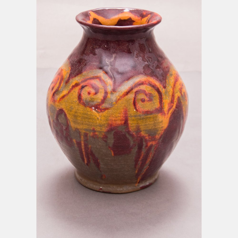 A Cowan Pottery Vase by R. D. Hummel, 1931. (1 of 4)