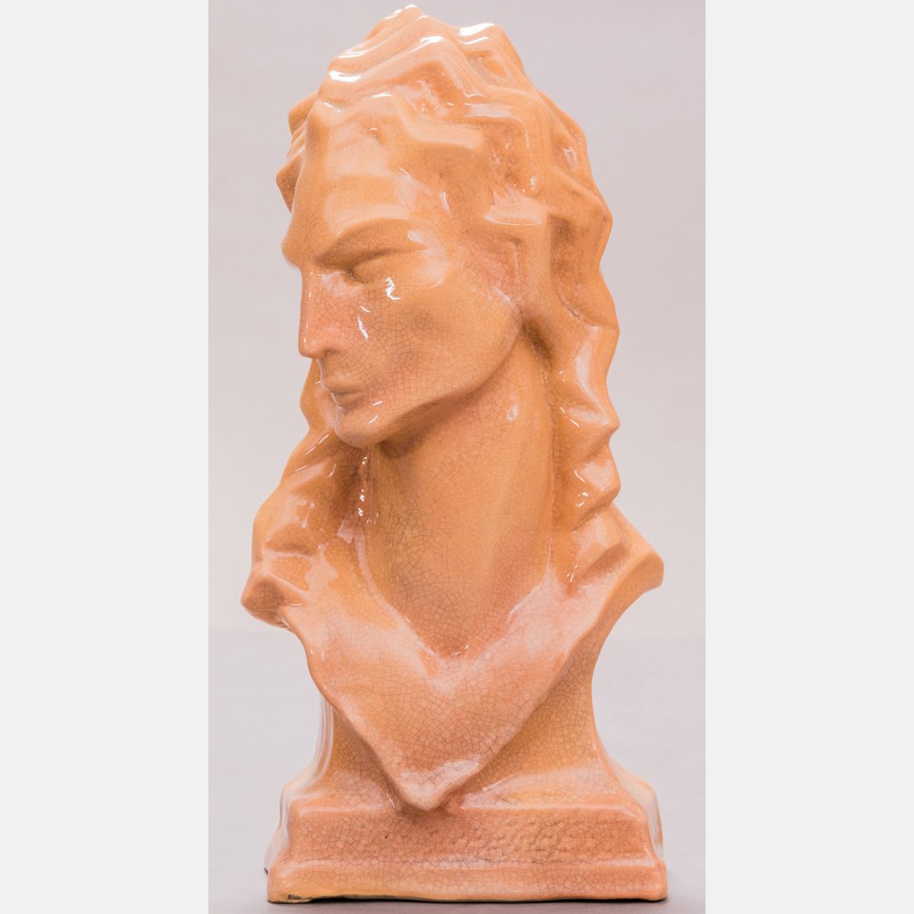 Waylande Gregory (1905-1971) Stylized Bust, (1 of 4)