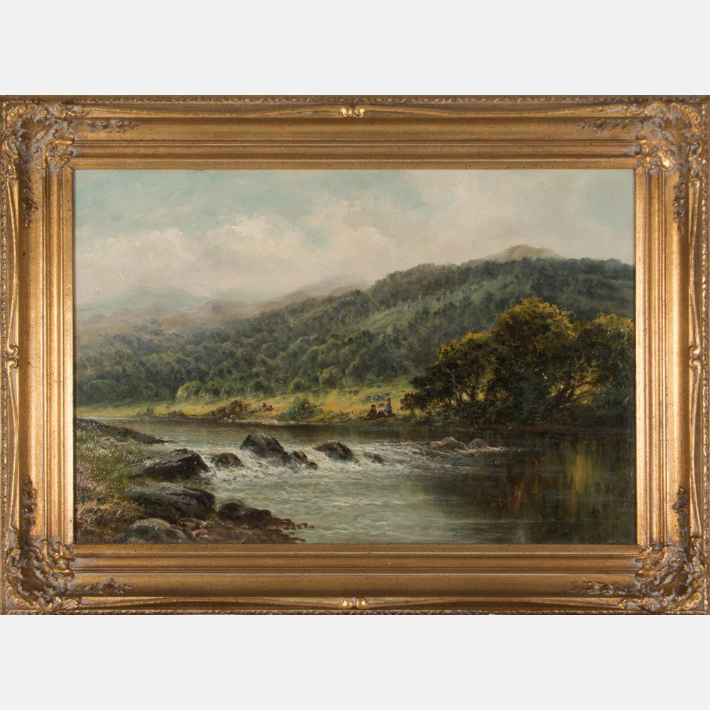 Benjamin Williams Leader (1831-1923) On the Llugwy, (1 of 4)