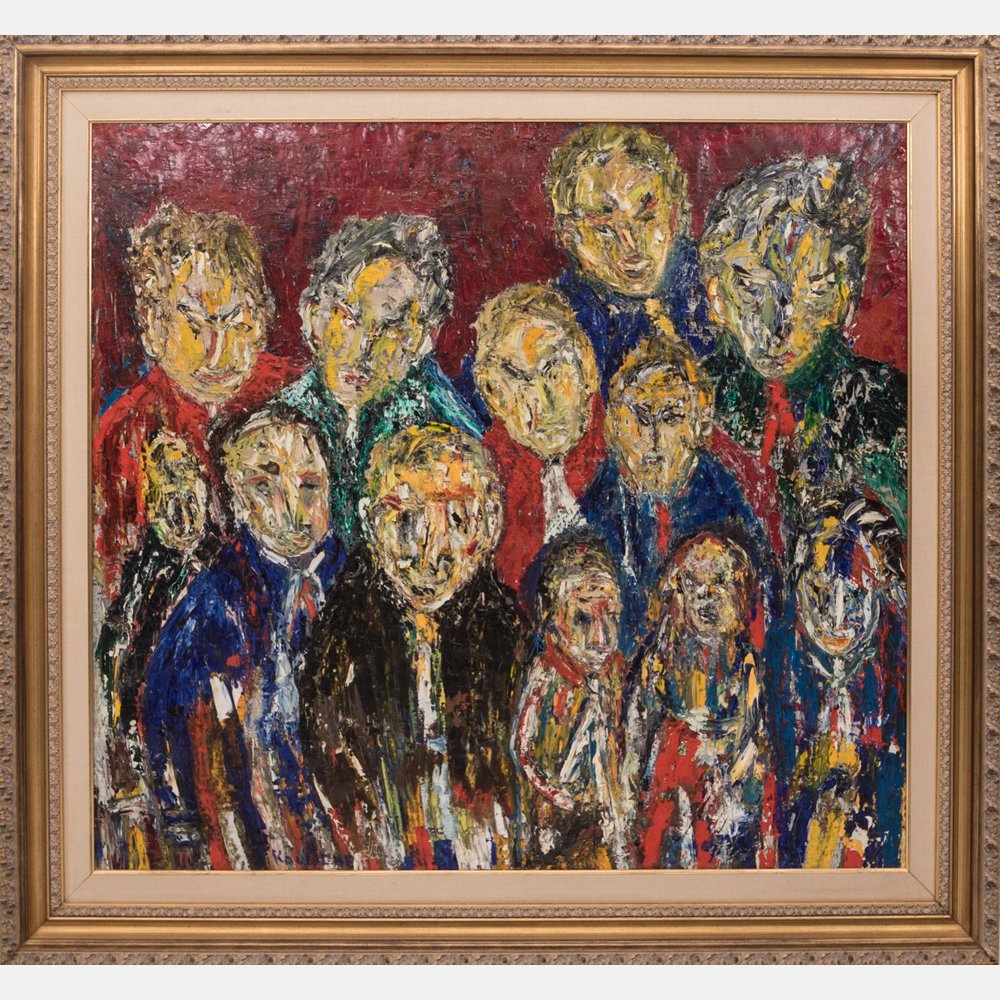 Michael Kouliche (b. 1922) Portrait de Famille, 1970, (1 of 10)