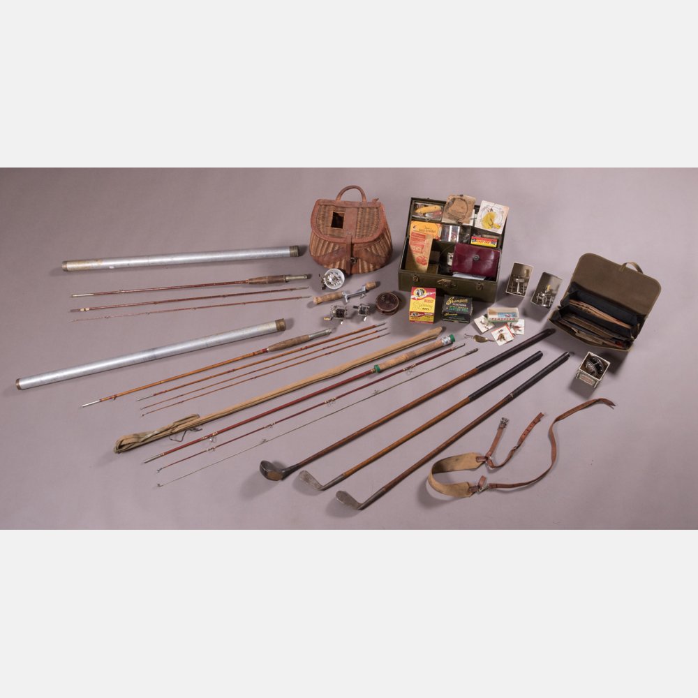 A Collection of Fishing and Fly Fishing Reels, Lures (1 of 5)