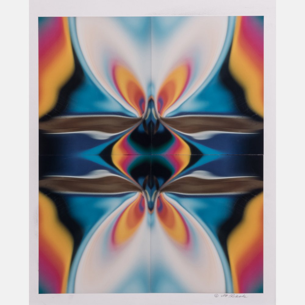 William Richards (1917-2004) Untitled, Chromogenic (1 of 2)