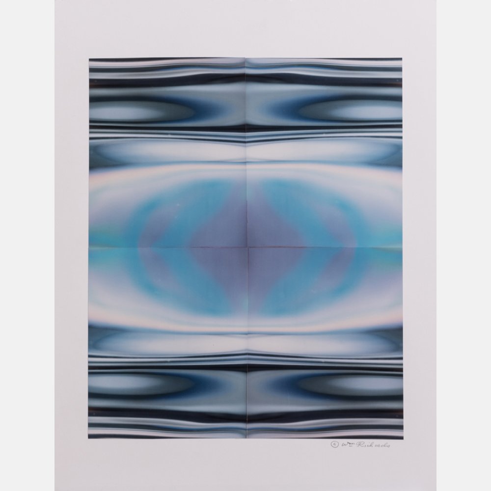 William Richards (1917-2004) Untitled, Chromogenic (1 of 2)