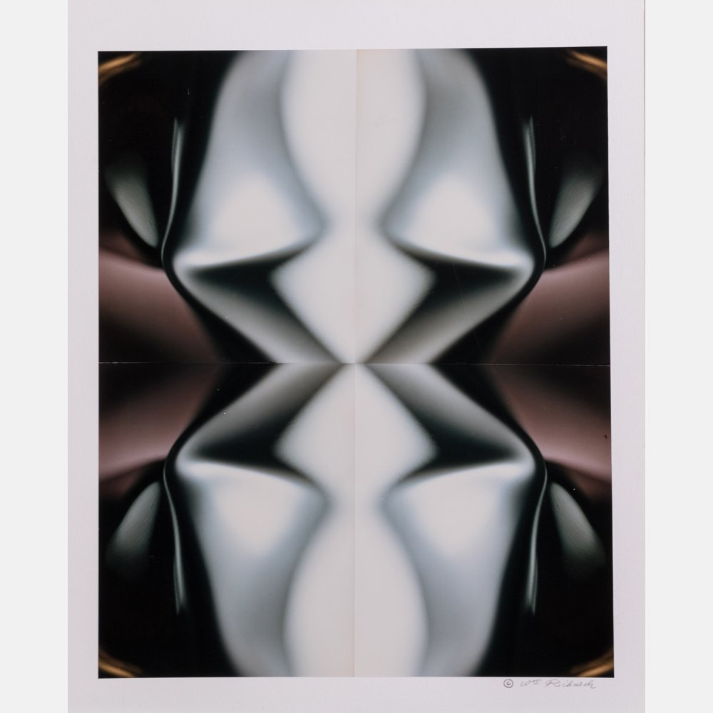 William Richards (1917-2004) Untitled, Chromogenic (1 of 2)