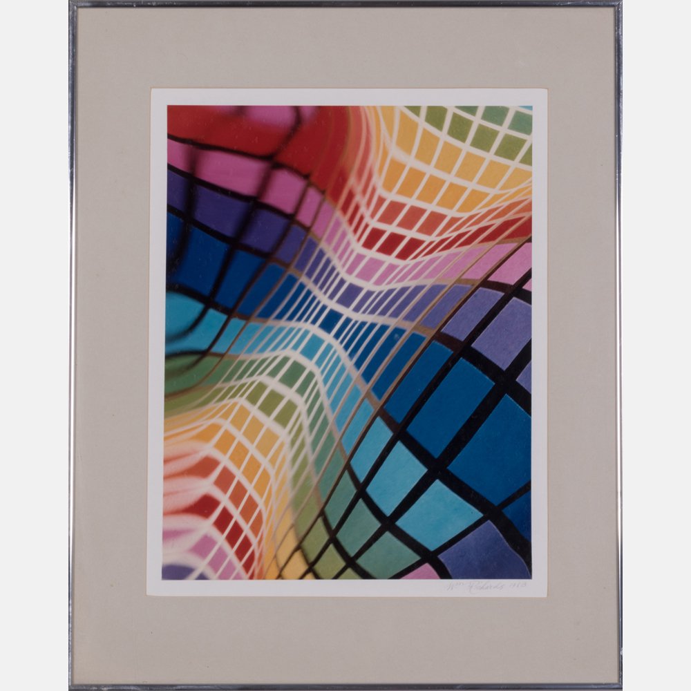 William Richards (1917-2004) Untitled, Chromogenic (1 of 2)