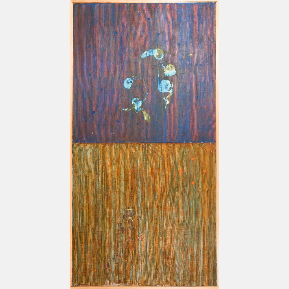 Craig Lucas (1942-2011) Gene Pool Drift, Oil on canvas, (1 of 5)