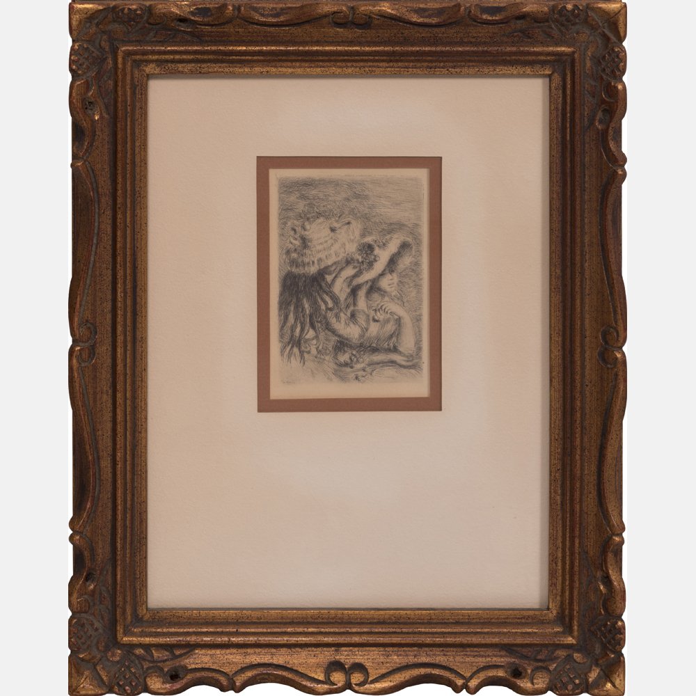 Pierre-Auguste Renoir (French, 1841-1919) Chapeau (1 of 6)