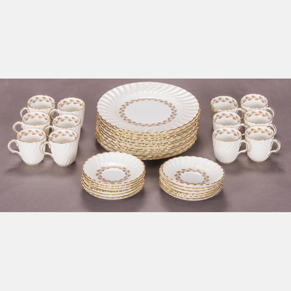 A Minton China Demitasse Set for Twelve in the Lady (1 of 3)