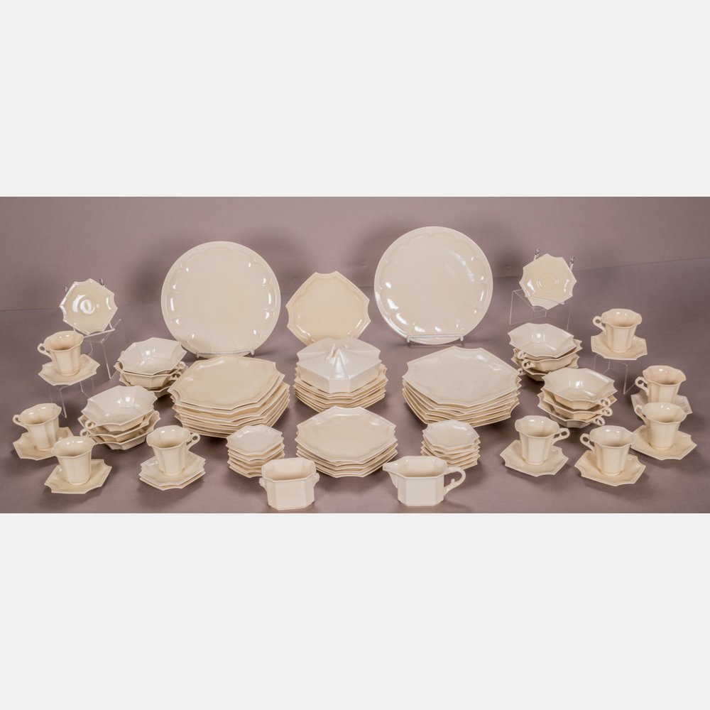 A Set of Cowan Pottery Dinnerware in the Federal (1 of 8)