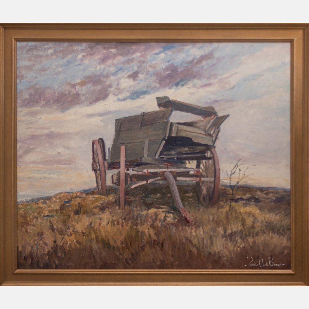 Francis Clark Brown (1908-1992) Landscape with Wagon, (1 of 5)