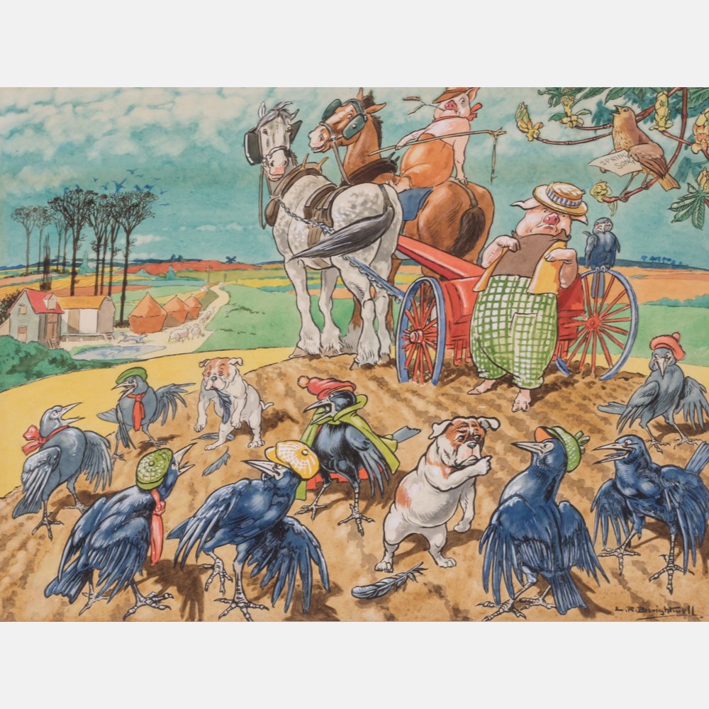 Leonard Robert Brightwell (1889-1983) Illustration, (1 of 7)