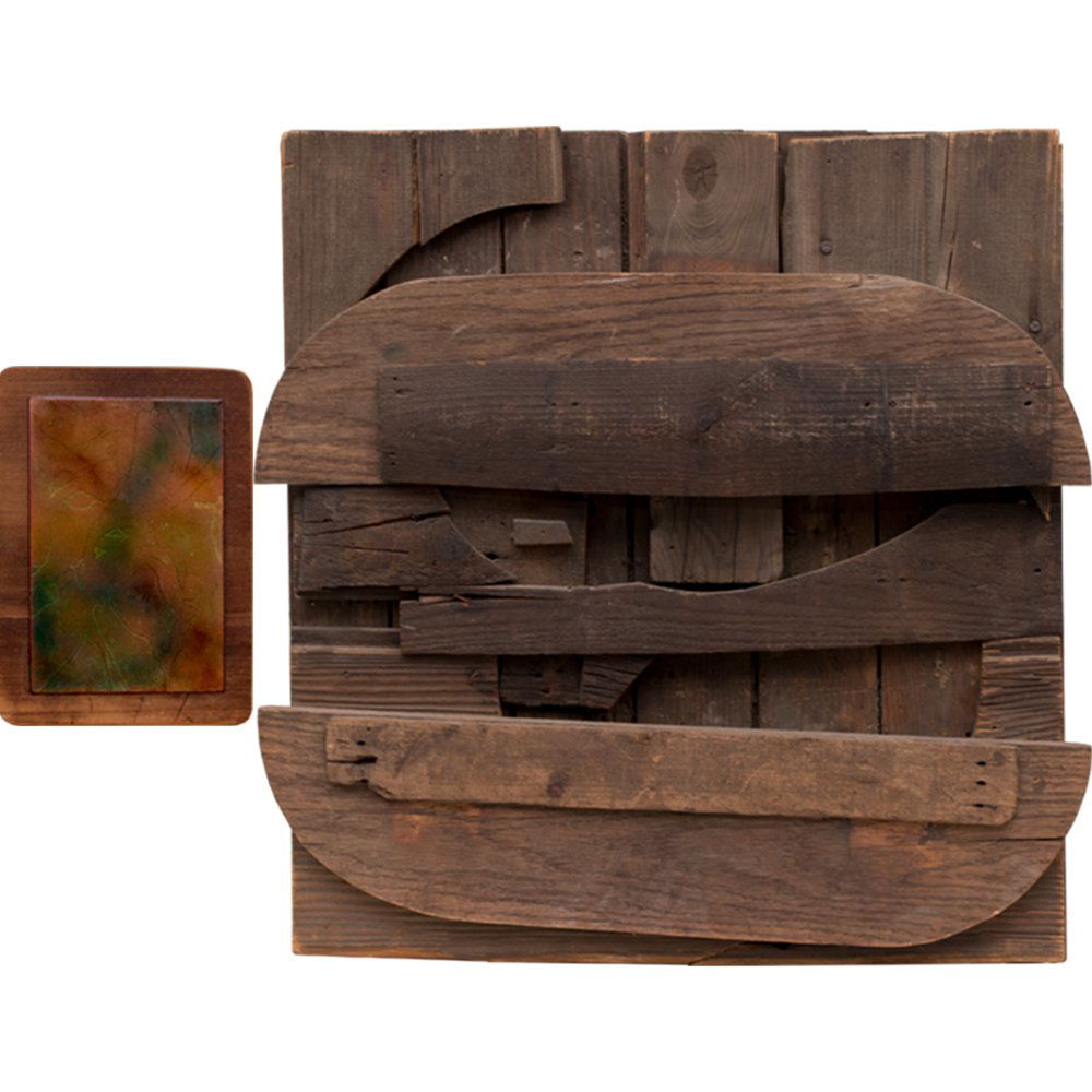 Jon Lewman Grider (20th Century) Untitled, Wood (1 of 1)