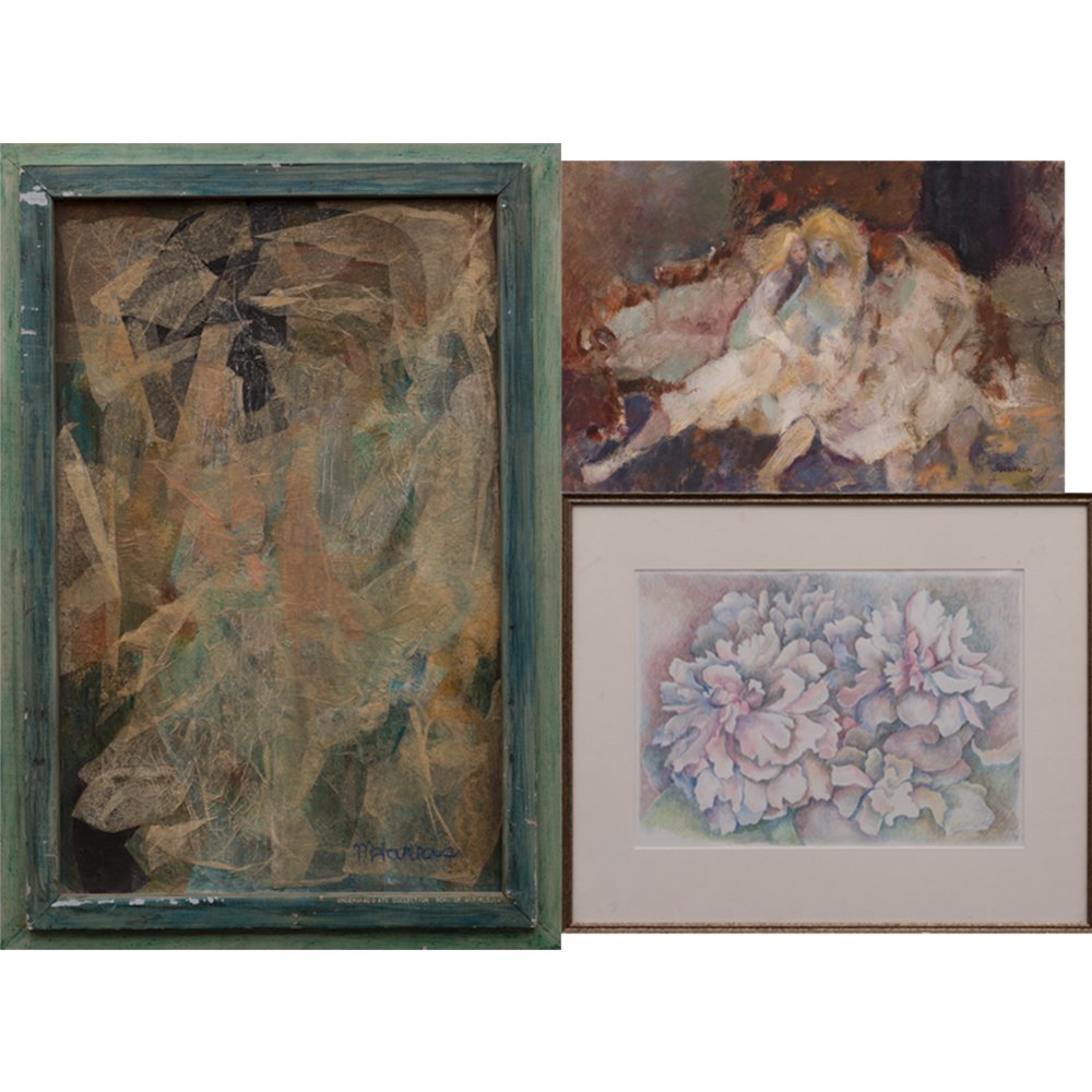 A Group of Three Works by Various Artists, 20th (1 of 1)