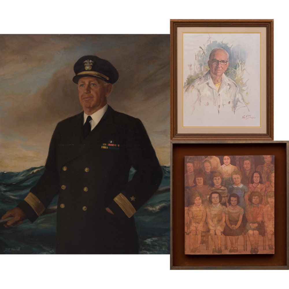 A Group of Three Works by Various Artists, 20th (1 of 1)