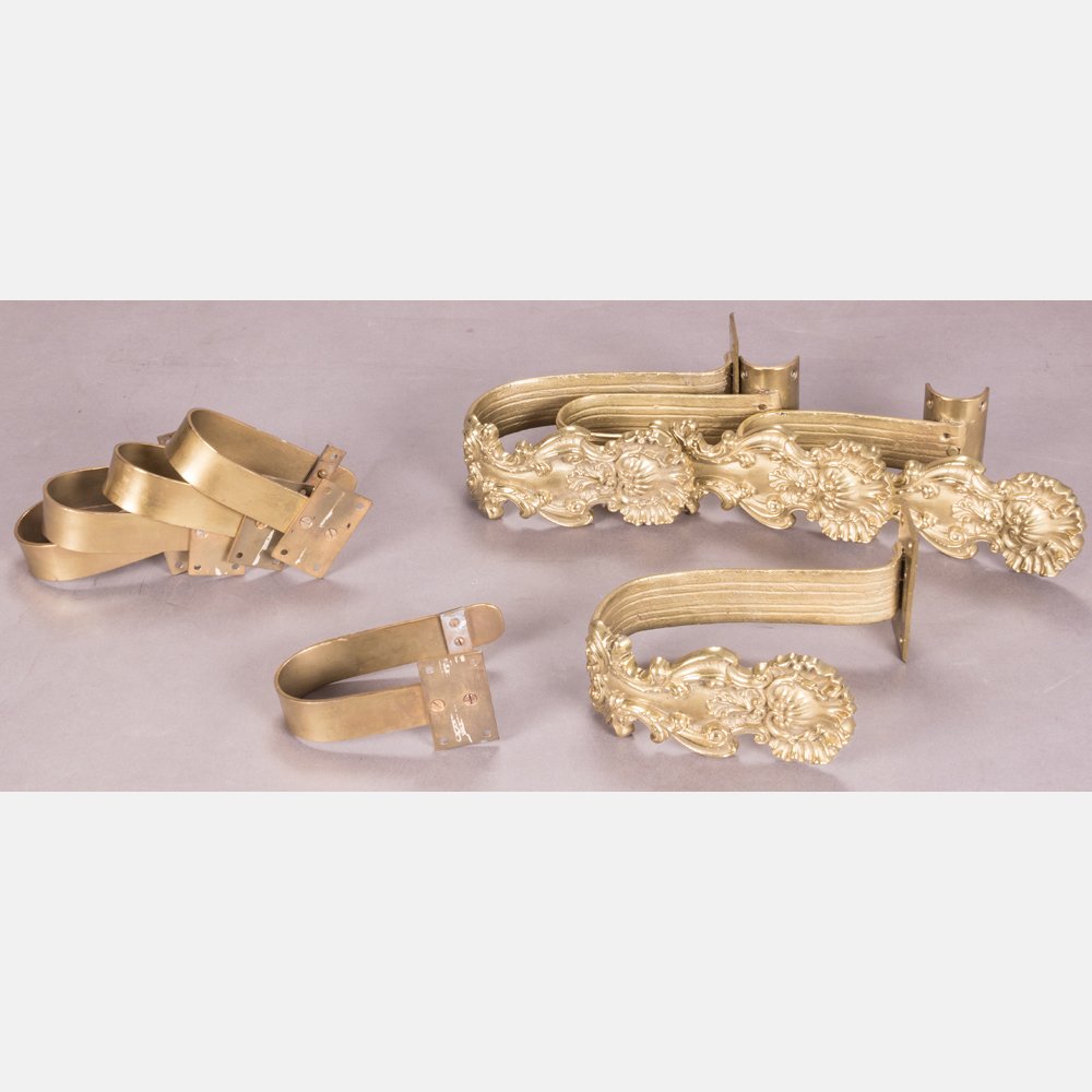 A Collection of Continental Brass Tie Backs, 20th (1 of 2)