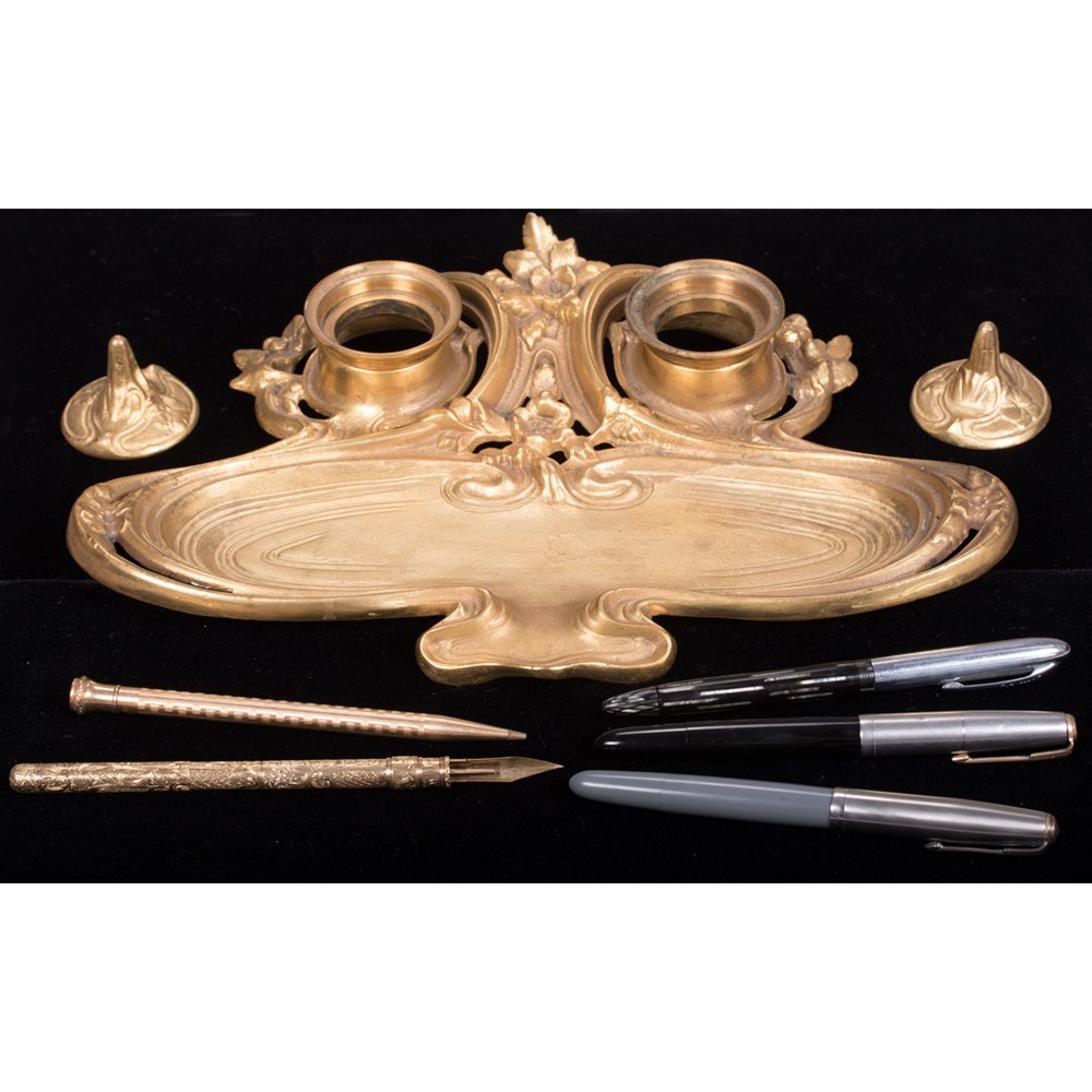 A 14kt. Yellow Gold Plated Mabie and Todd (New York) (1 of 7)