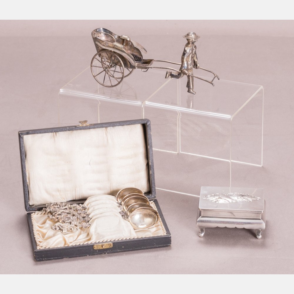 A Collection of Silver Decorative Items, 20th Century, (1 of 3)