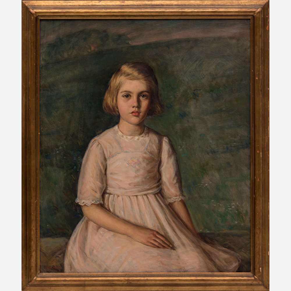 Harry Farlow (1882-1956) Portrait of Margaret Hildt, (1 of 10)