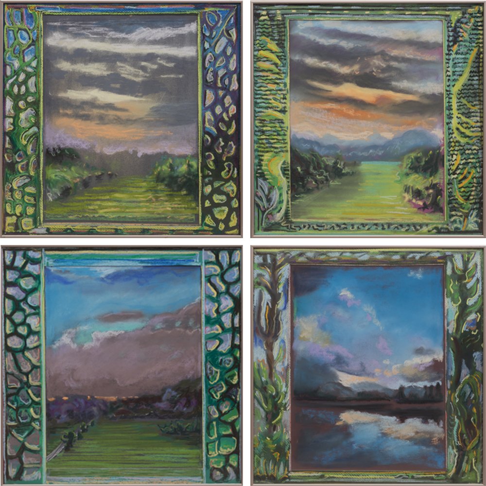 Lilian Tyrrell (1944-2007) A Collection of Four Studies (1 of 5)