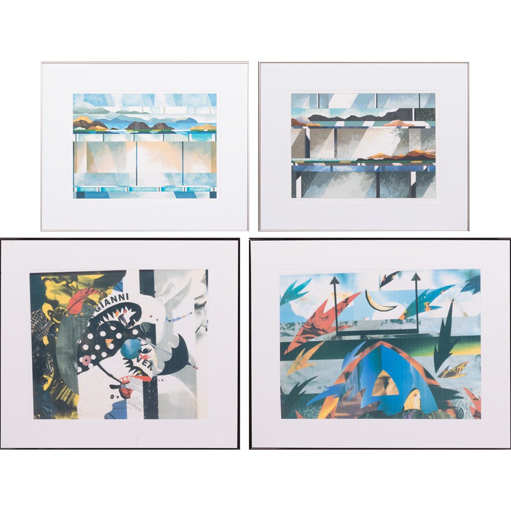 Catherine Kernan (b. 1948) Traversal I and II, Color (1 of 5)