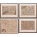 A Group of Four Hand-colored Engraved Maps, 19th/20th
