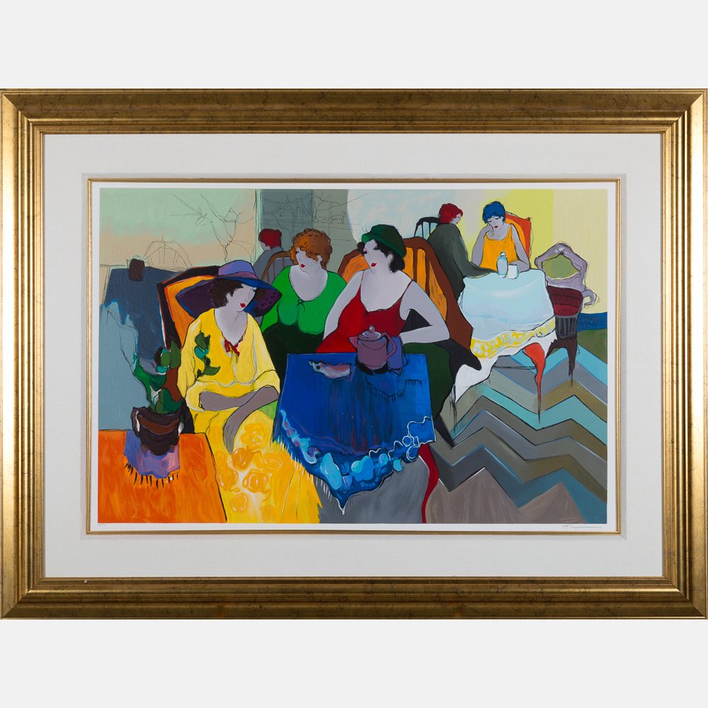 Itzchak (Isaac) Tarkay (1912-2012) Marjorie's Secret, (1 of 4)