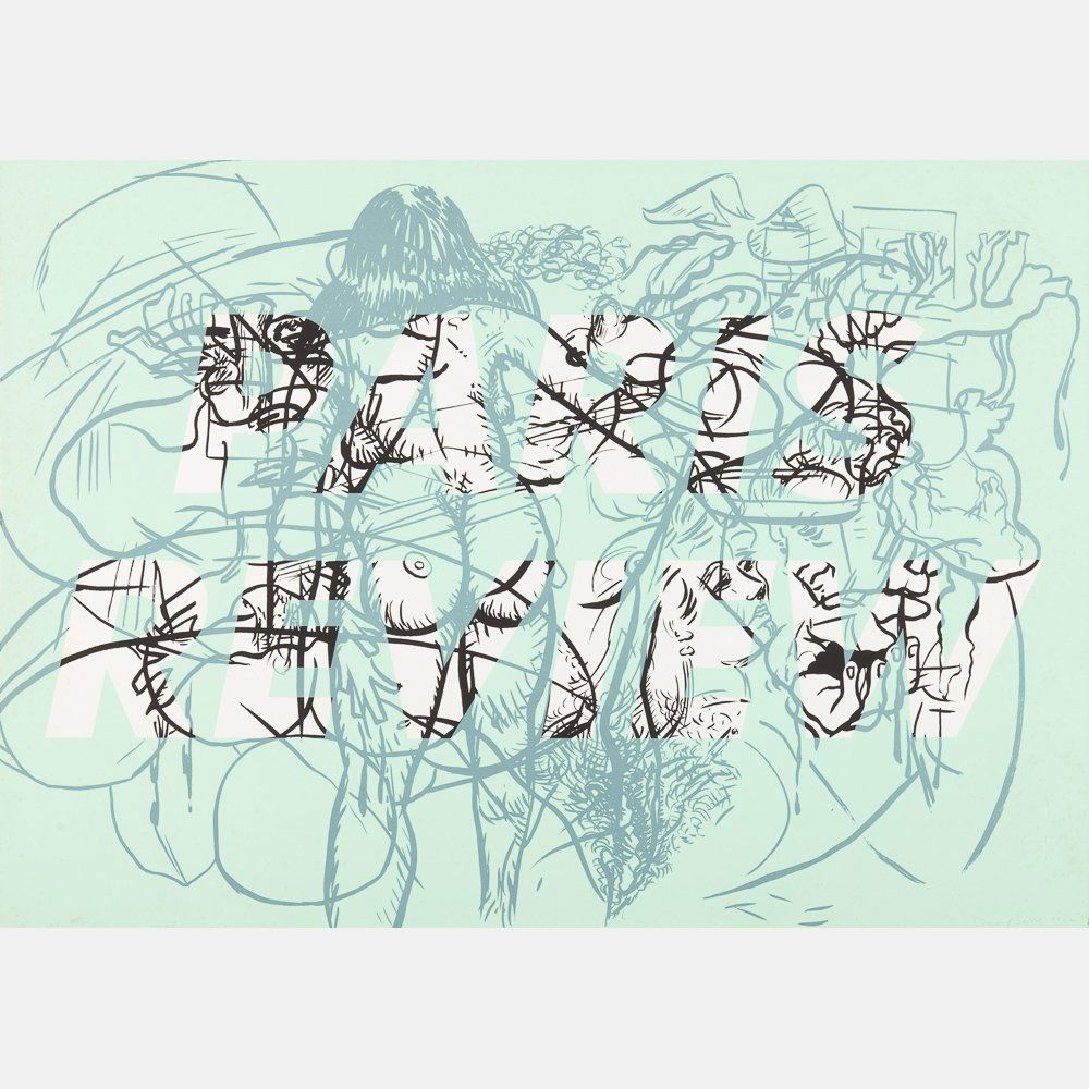 David Salle (b. 1952) Paris Review, 1982, Silkscreen, (1 of 5)